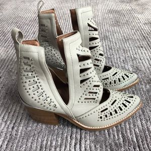 Jeffery Campbell cut out booties 8